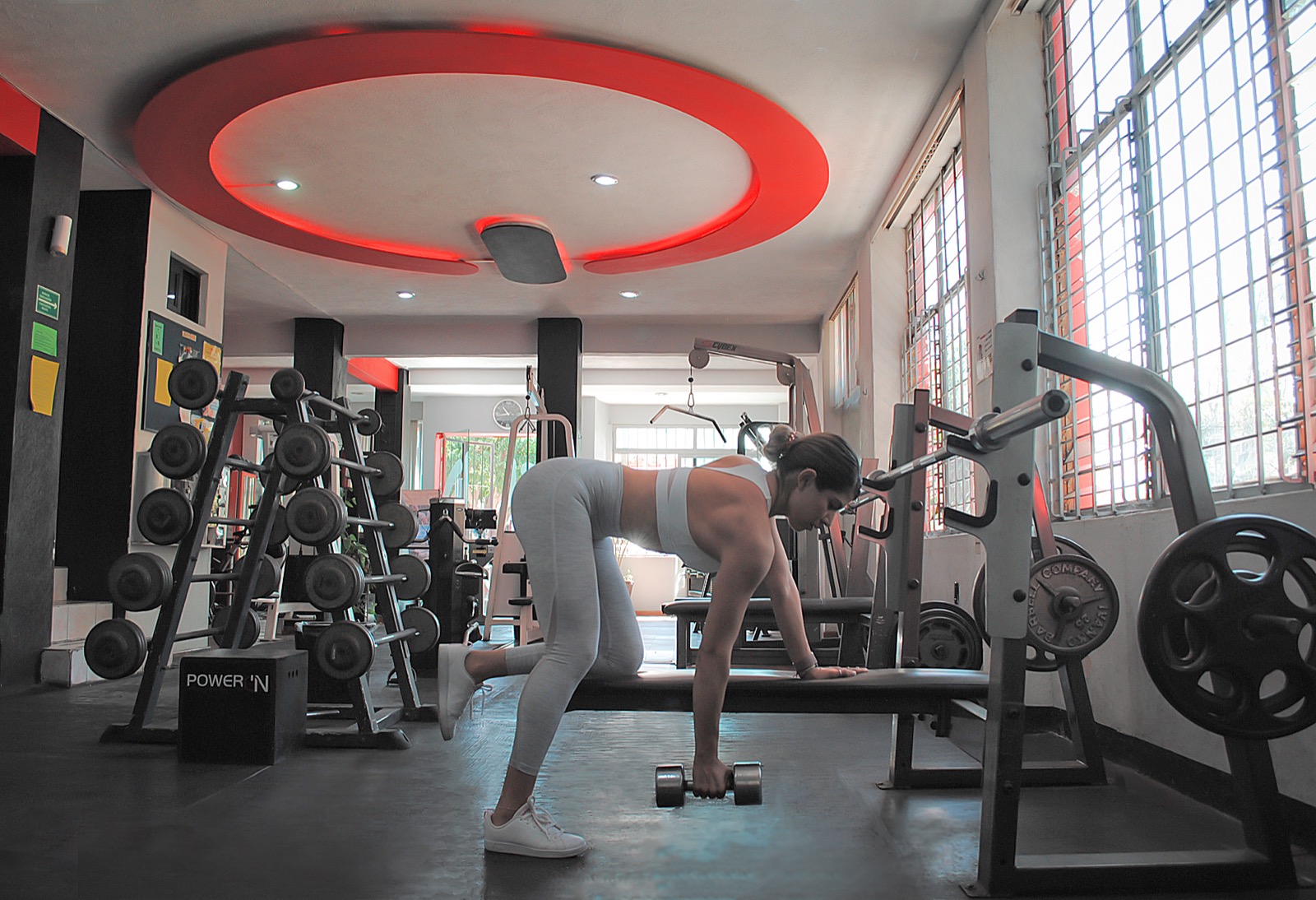 Entrenamiento con pesas